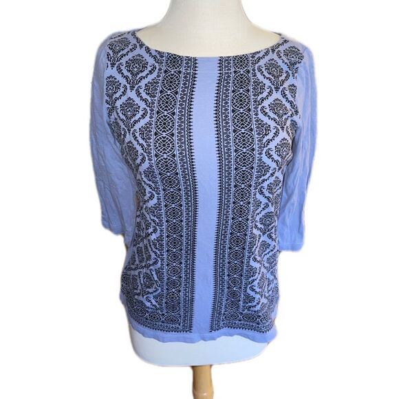 LOFT OUTLET SMALL 3/4 Length Sleeve Shirt - Picture 1 of 5